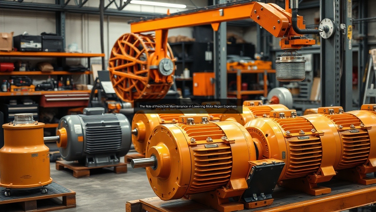 insulation electric motor repair predictive maintenance repair costs budget