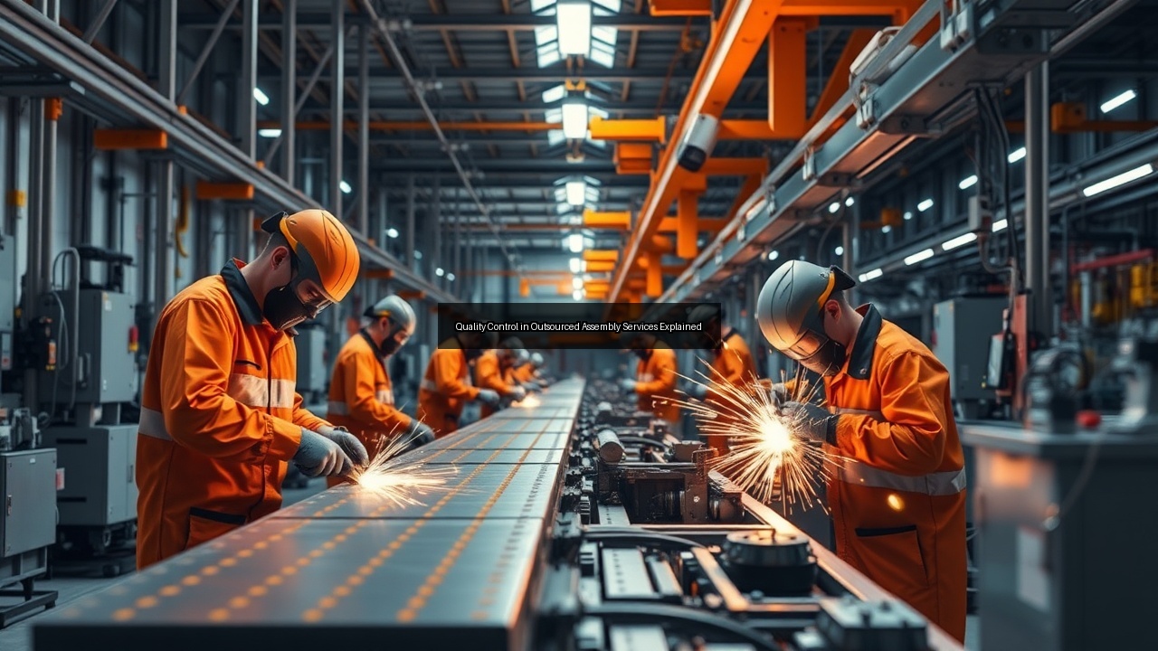 welding outsourced assembly reliability outsourcing services best practices